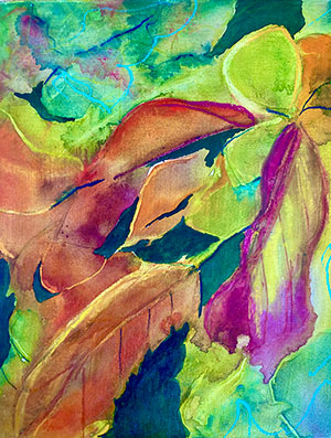 Long Leaves Ablaze by Sue Kelman