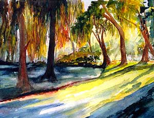 Gin Lake 3 by Sue Kelman